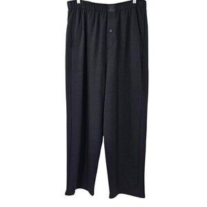 Savage x Fenty Rihanna Terry Lounge Pants Black Men’s Size L NEW Lounge Wear